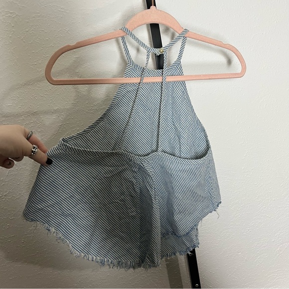 BDG Womens Linen Blend Halter Top Size XS - Picture 4 of 7